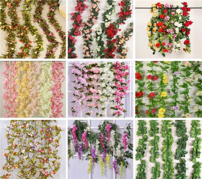 China Eco-friendly Artificial Flowers Hanging Decoration for sale