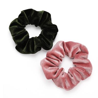 China Girls Hair Ties or Decorations 2020 Newest Cheap Korean Hair Bands Ribbon Hair Scrunchies Cool Elastic Women Women for sale