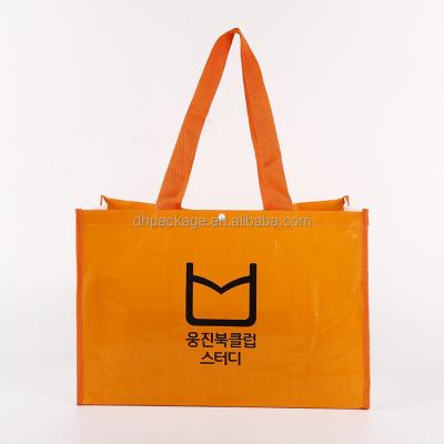 China Handled Factory Supply Promotional Custom Logo Laminated PP Non Woven Bag for sale