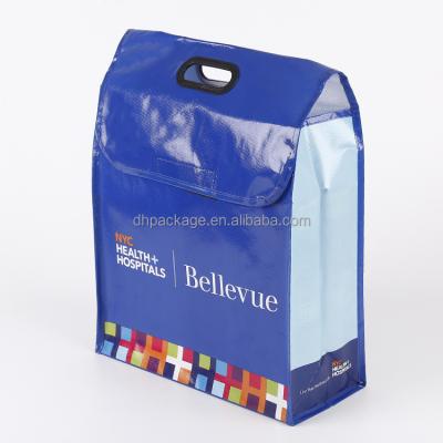 China Handled Factory supply health hospital  non woven laminated bag non-woven promotional bag non woven packaging bag for sale