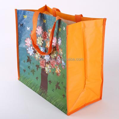 China Handled Factory Supply Custom Design Reusable Non Woven Shopping Bag for sale