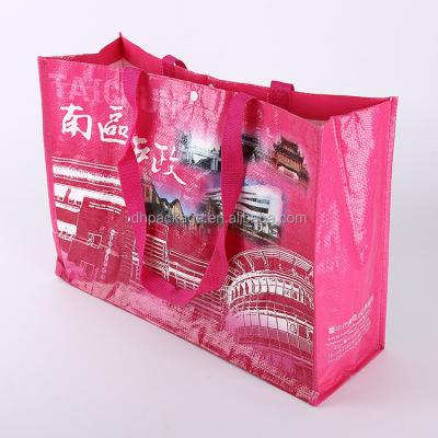 China Handled Factory Supply non woven packaging bag laminated pp non woven bag for sale