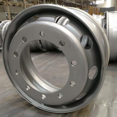 China Steel All Steel Tubless Truck Wheel for sale