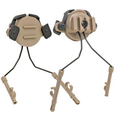 China Factory Price Custom Outdoor Adjustable Gear Cheap Gear Tactical Helmet Earphone Bracket for sale