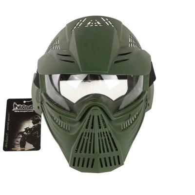 China Wholesale Airsoft Military Tactical Paintball Full Face Hot Sale Plastic Protective Head Protective Mask for sale