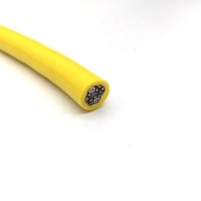 China Submarine yellow multicore umbilical cable for sale