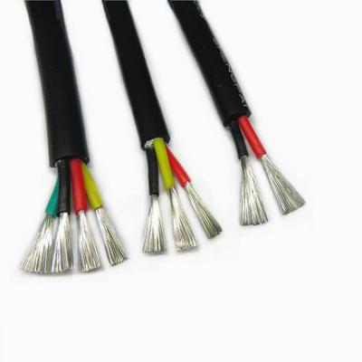 China Multi Heating Core 2 3 4 5 6 Cores UL3133 Silicone Cable Rubber Heating Cable for sale