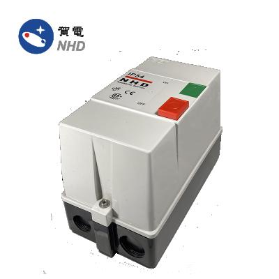 China MS1-25D IP65 Enclosed Starter AC Contactor Magnetic Motor Starter, DOL Initiator, 220VAC Three Phase 10HP 220V 10HP for sale