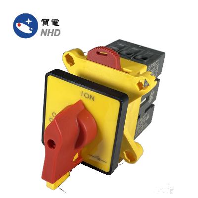 China Disconnector 3 Pole 40A , NDS-403G4P Switch Panel Mount 48*48mm for sale