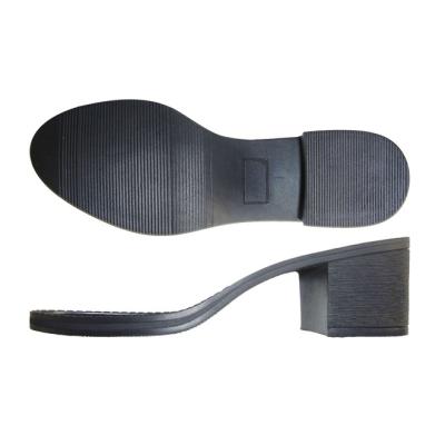 China Abrasion Resistant High Heel Shoe Rubber Sole For Woman Fashion Shoes for sale