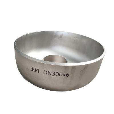 China Stainless End Caps Top selling dished end caps head tank petroleum alloy Steel pipe fittings Stainless End Caps for sale