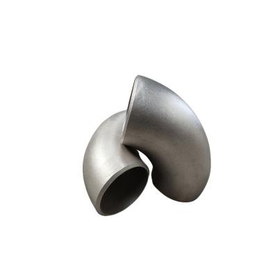 China Oil and natural gas Factory price 45 90 180 Degree Stainless Steel 316/304 Butt Weld Elbow Pipe Fitting for sale