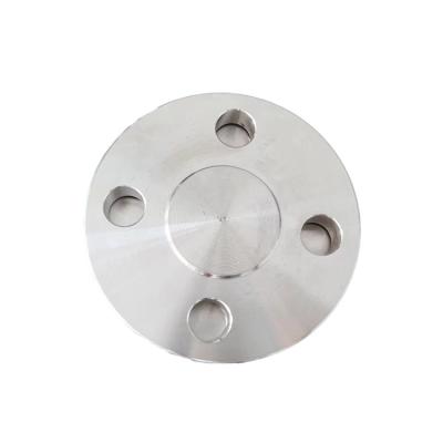 China Pipe Lines Connect Factory Customized ASME B16.5 304 Stainless 1/2''  Forged Stainless Steel 304/316L Blind Flange Plate for sale