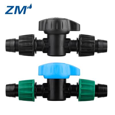 China Universal Irrigation Isolation Valve Drip Irrigation Piping Coupling Valve for sale