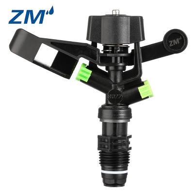 China Classic Double Nozzle Lawn Sprinkler 360 Degree Watering Professional Sprinkler for Agriculture Irrigation for sale