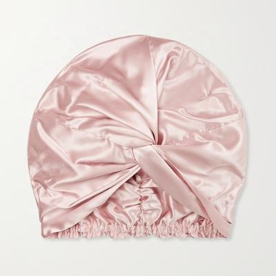 China European and American custom logo women's style 100% silk turban mulberry silk turban silk night caps for sale