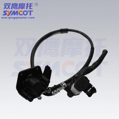 China Applicable GN125 GN150CC front disc brake single pump with GN pump assembly disc brake oil pipe for sale