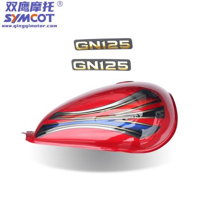 China GN125 GN150 Cleaver Cruiser GN200 Fuel Tank For Tzing Model Sky Star Standard Size For Yemen Sudan Market GN125E for sale