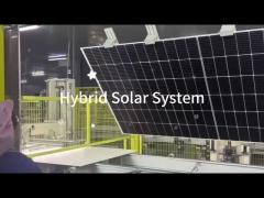 Pure Sine Wave Inverter Hybrid Solar System 5000W Load Power 230vac Single-Phase Output