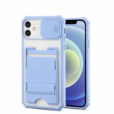 China Shockproof Mobile Back Cover For Samsung Galaxy A13 5G Mobile Accessories Phone Case Cover Case With Credit Card For Samsung Galaxy A13 5G for sale