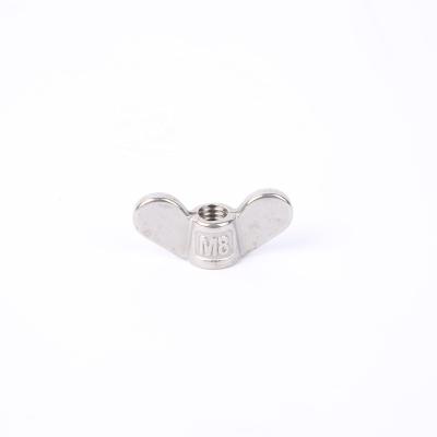 China Heavy Industry M4-M20 Wing Nuts Edged Wings Rounded 304/316 Stainless Steel In Plain Metric Thread for sale