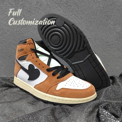 China Fashion Trend Custom Famous Brands Non Slip Fashion Man Sport Logo Mens Sneakers Skateboard Shoes Custom Made For Men for sale