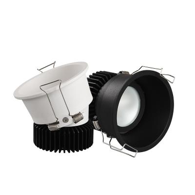 China Downlights 12W Led Housing Adjustable Die Cast Recessed Ceiling Downlight For Hotel for sale