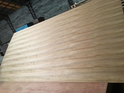 China Natural Burma Teak Fancy Plywood AAA Quality Poplar / Combi Core Design for sale