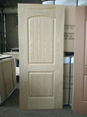 China Natural Red Oak HDF Door Skin Thickness Tolerance <0.2mm FSC Standard for sale