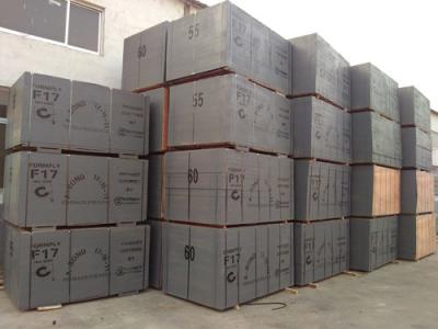 China F17 Film Faced Plywood Double Times Hot Press Technics With Phenolic Glue for sale