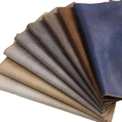 China Breathable High Quality FR Polyester Water Resistant 100% Fire Resistant FR Suede Fabric For Sofa for sale