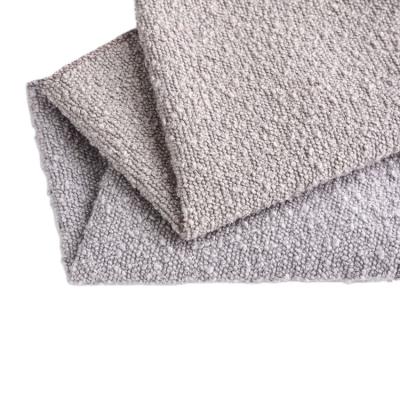 China Breathable High Quality Textured 100% Polyester Fabric Sofa Fabric For Furniture Textile Loop Sofa Plain Weave Fabric for sale