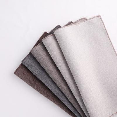 China Breathable Plain Weave Living Room Upholstery Fabric 100% Polyester Blend Heather Colors Fabric For Sofa for sale