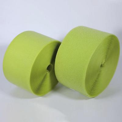 China Custom 70% Nylon Blended Polyester Plain Hook And Loop 30% Reusable Sew-on Hook Loop Tape for sale