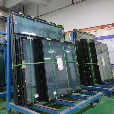 China Contemporary HEWEI vidrio templado toughened safety glass intelligent heat insulating tempered frameless glass walls building glass for sale