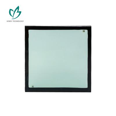 China Contemporary Energy Saving HEWEI New-Tech Dynamic Sun Shading Glass For Building Glass for sale