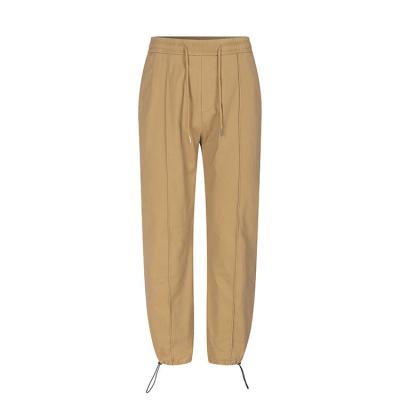 China Wholesale Men's Khaki Casual Trousers Twill Pants Anti-Wrinkle Anti-Wrinkle Wide Leg Pants for sale