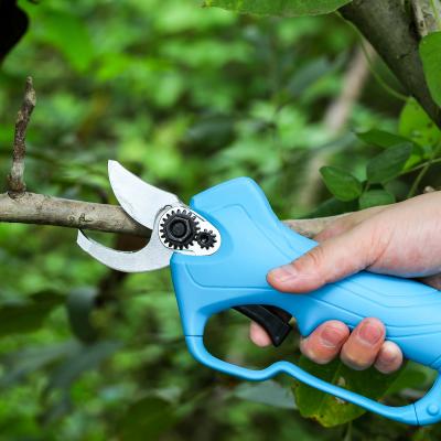 China garden & Small Agriculture 28mm Garden Pruner Scissor Branch Cutter With 2 Batteries for sale