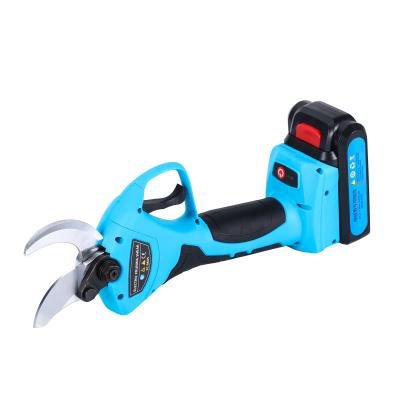 China garden & Agriculture 220-240V Rechargeable Electric 12V Battery Cordless Secateur Branch Cutter Shears for sale