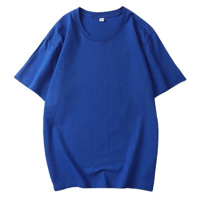 China 2022 Anti-wrinkle Factory Direct Sale Plain Cotton T-shirt 180gsm Men T-shirt Quality Boys T-shirts for sale