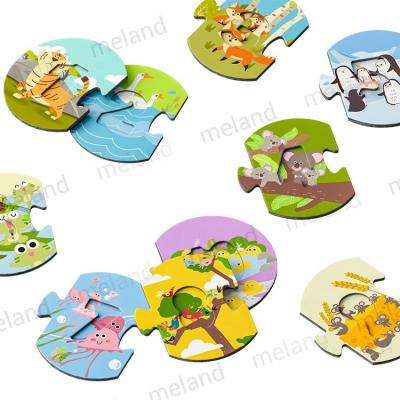 China Early Education Children Game Intellectual Wooden Number Learning Puzzle for sale