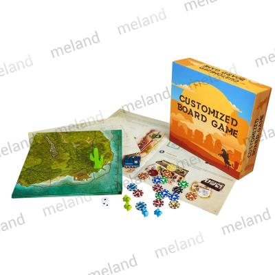 China Party Game Factory Sale Intellectual Preschoolers Personalized Board Game for sale