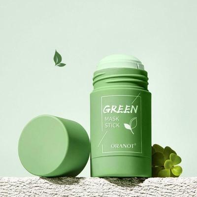 China Moisturizing Cream Cleansing Stick Green Tea Stick Mask Purifying Clay Stick Mask Oil Control Anti-acne Eggplant Skin Care Whitening for sale