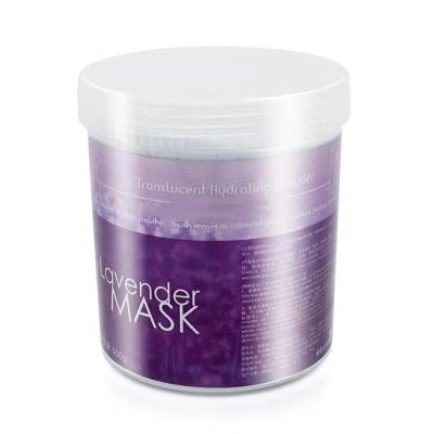 China 2021 Hot Selling Moisturizer Lavender Jelly Mask facial hydrojelly peel off powder mask for moisturizing and removing acne for sale