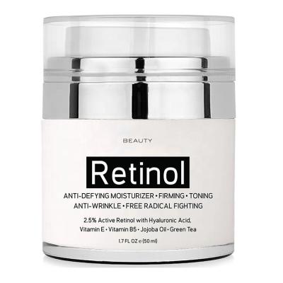 China Anti Aging Private Label Face Cream Retinol Anti Aging Cream With Vitamin Face Whitening Cream for sale