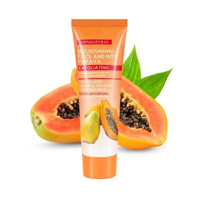 China Skin Revitalizer Private Label Moisturizing Natural Organic High Quality Papaya Peeling Gel Cream for sale