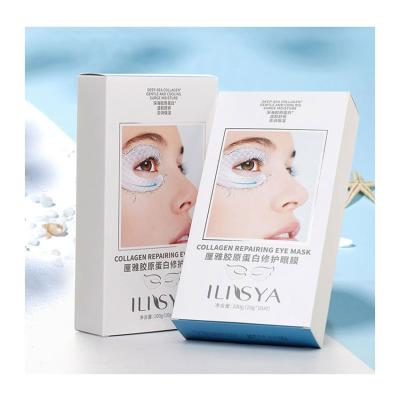 China Anti-Puffiness OEM Under Eye Mask Hydrogel Eye Patch Remove Dark Circles Eye Gel Padded Collagen Anti Aging EyemasK for sale