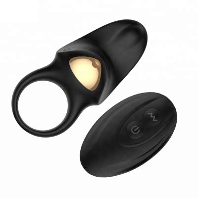 China Black Electric Wearable Massager Silicone Penis Sleeve For Men for sale