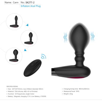 China Massager prostrado elétrico para do rádio livre poderoso do vibrador da mão dos homens a tomada anal à venda