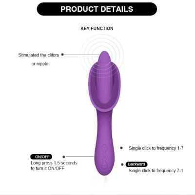 China Do Stimulator oral da língua do vibrador da bala de Clit vibrador macio 166.5*73.6*56.5mm do vibrador à venda